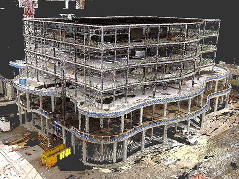 Business to business LiDAR scanning services example